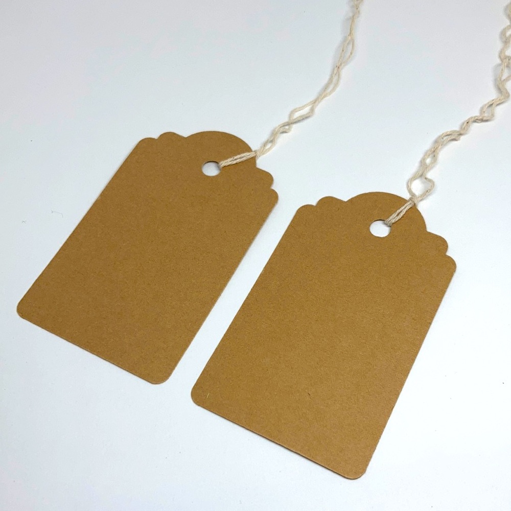 Kraft tags 🏷